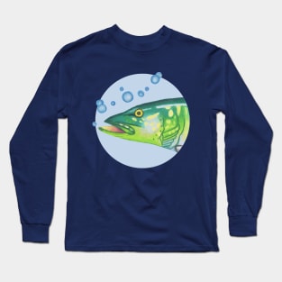 Northern Pike - Fish :: Sea Creatures Long Sleeve T-Shirt